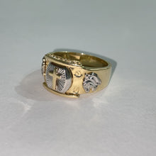 Kruis herenring 194 - 14 karaat