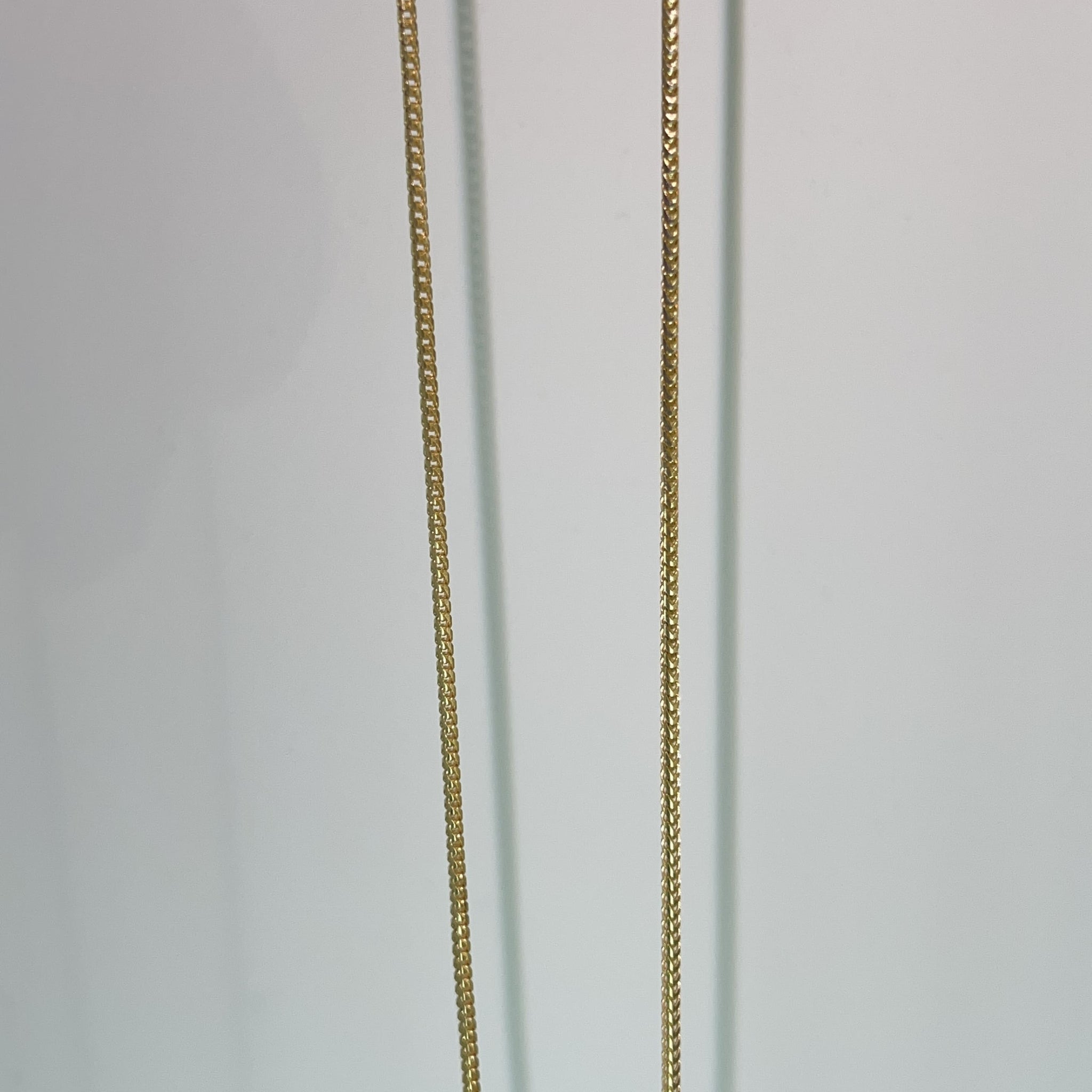 Block / Franco Chain - 14 carat gold - 60cm 1.5mm