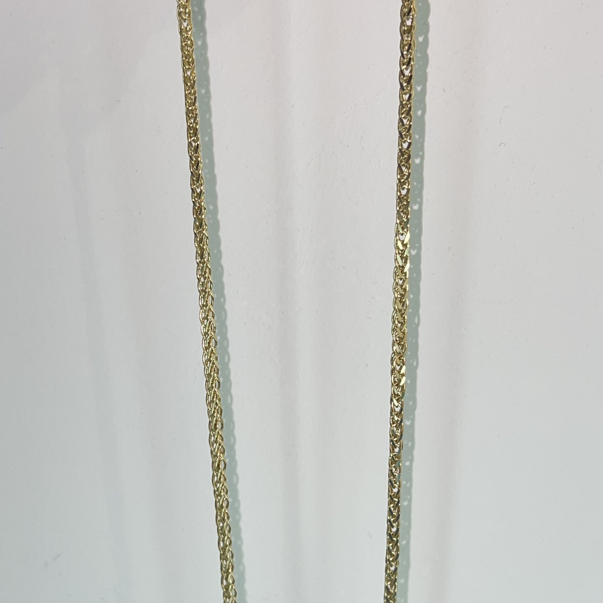 Franco chain - 14 carat gold - 65cm / 3.7mm